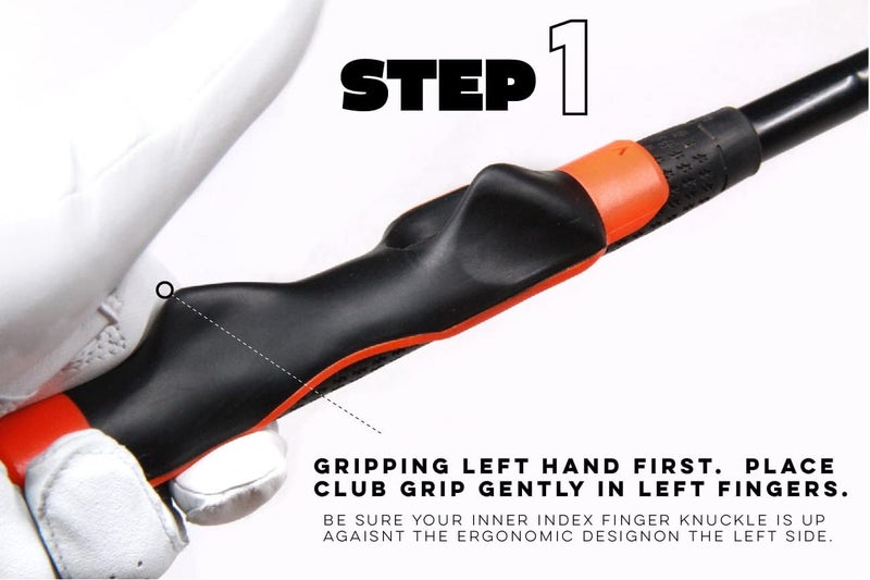 Links Golf Grip Trainer LH/RH Attachment for Improved Hand Positioning on Golf Club - Golf Swing Trainer - Image 5